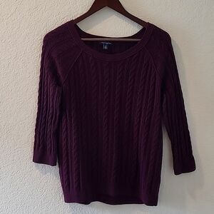 American Eagle cable knit sweater